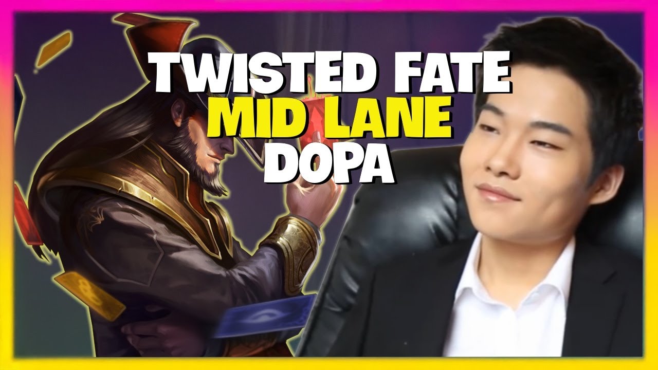 Dopa's Challenger Twisted Fate Perfection! Mid Lane Tactics (Engsub)