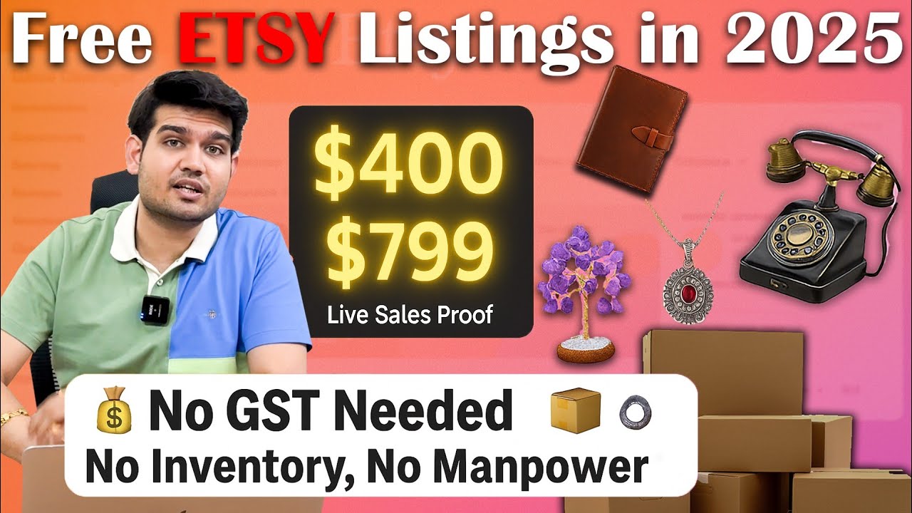 Free Etsy Listings Trick 2025🔥High Profit Products to Sell on Etsy | Etsy Seller Secret Revealed!