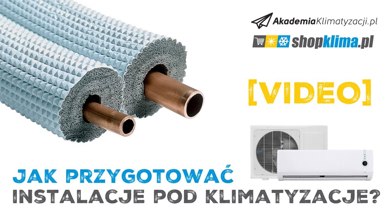 Jak przygotować instalację pod klimatyzator? (rury miedziane, skropliny, przewody elektryczne)