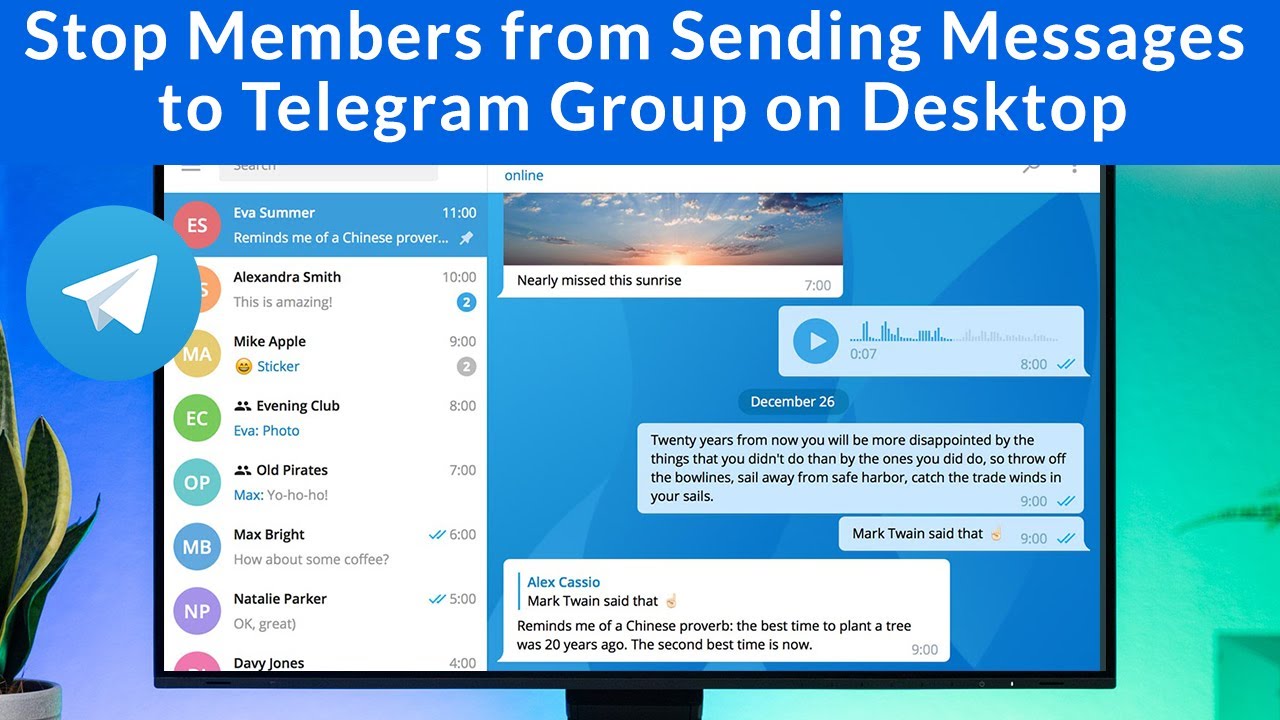 How to Stop Members from Sending Messages to Telegram Group on Desktop?