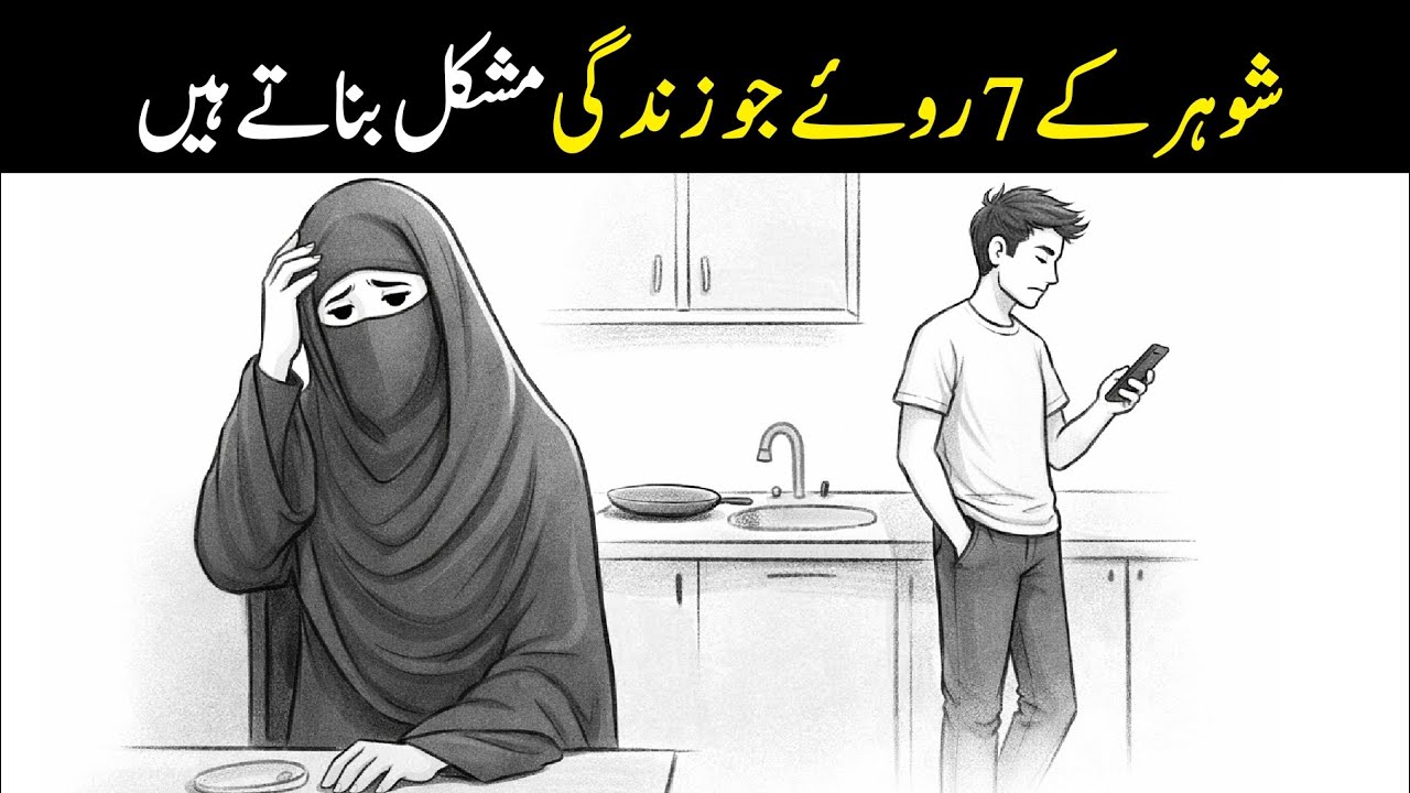 Shohar Ke 7 Rawaiye Jo Zindagi Mushkil Bana Dete Hain|Har Biwi Ke Liye Zaroori Pehchan in Urdu Hindi