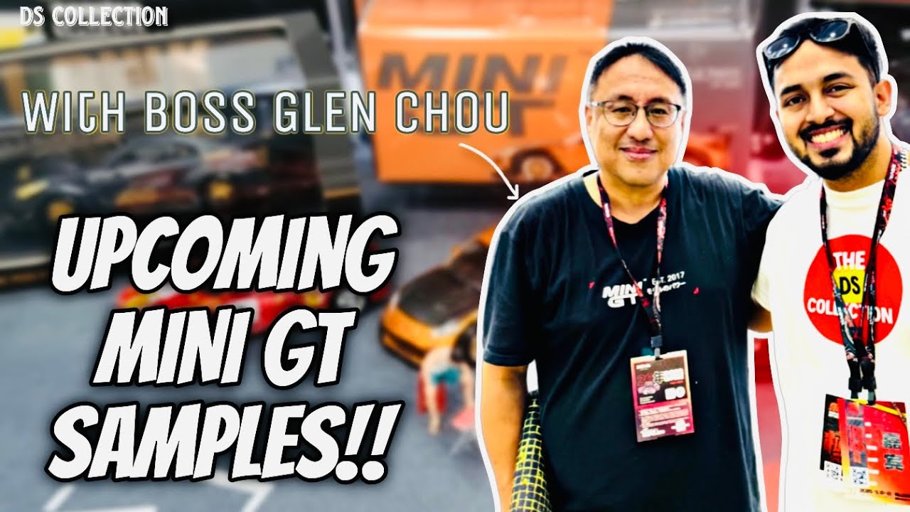 COMING SOON! Mini GT Masterpieces😍🔥 All Samples displayed at APAxpo Foshan with Boss Glen Chou