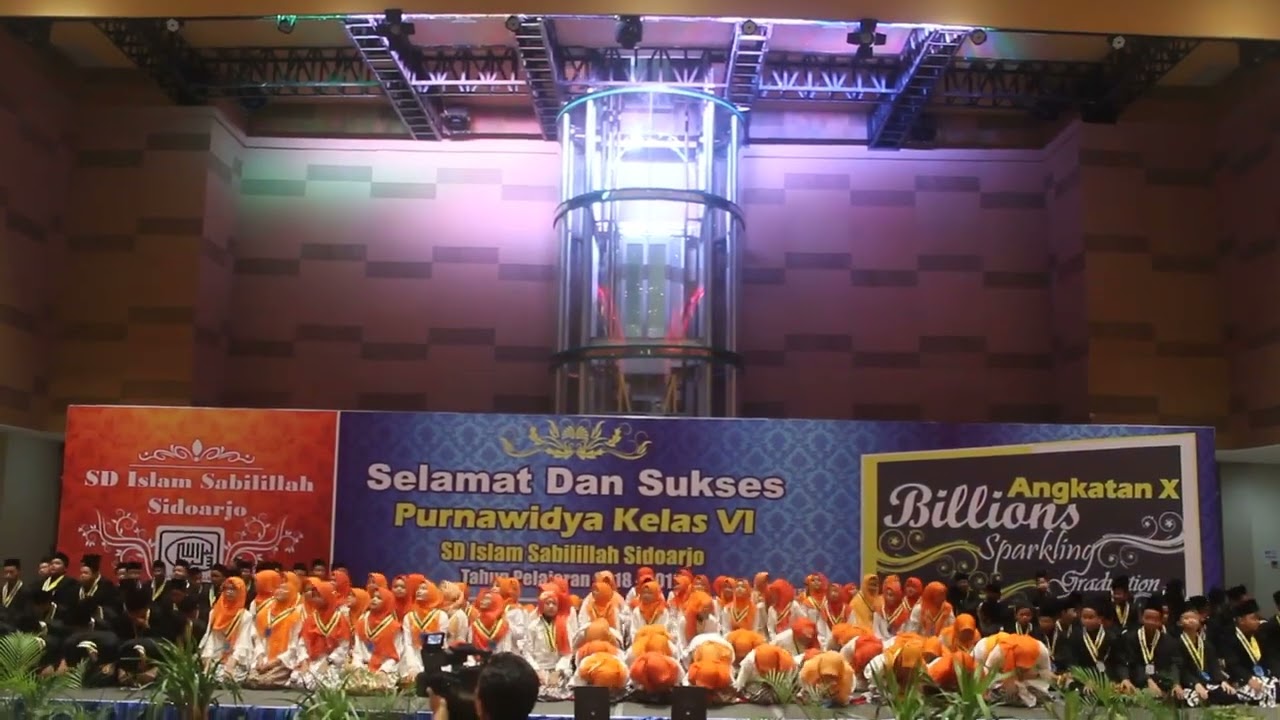 TARI SAMAN WISUDA SD ISLAM SABILILLAH SIDOARJO ANGAKATAN X