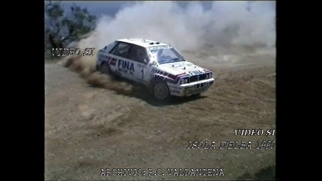 Rally dell'isola d'Elba 1990......Video Si