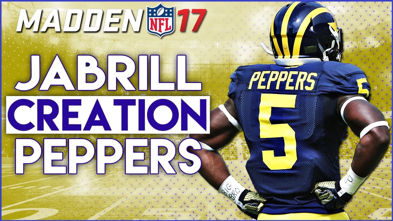 WHAT IF THE PANTHERS DRAFTED JABRILL PEPPERS? MADDEN NFL 17