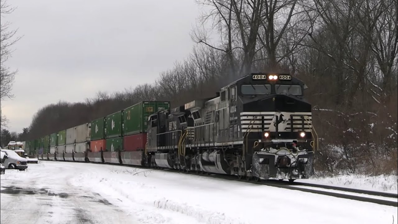 Norfolk Southern 264 on new route - East Edge Intermodal - 1/2026