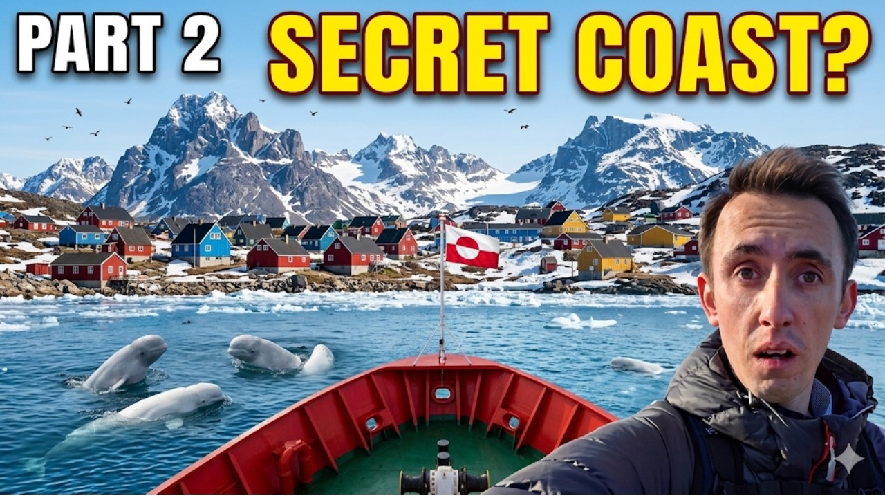 I Spent 2 Nights on a Ferry in Greenland!