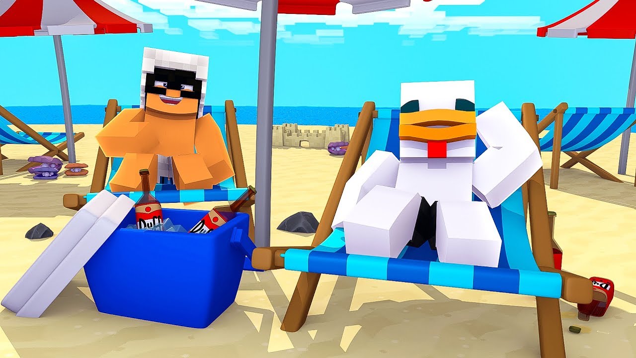 BELLAFACCIA E KENDAL VANNO IN VACANZA - Minecraft ITA