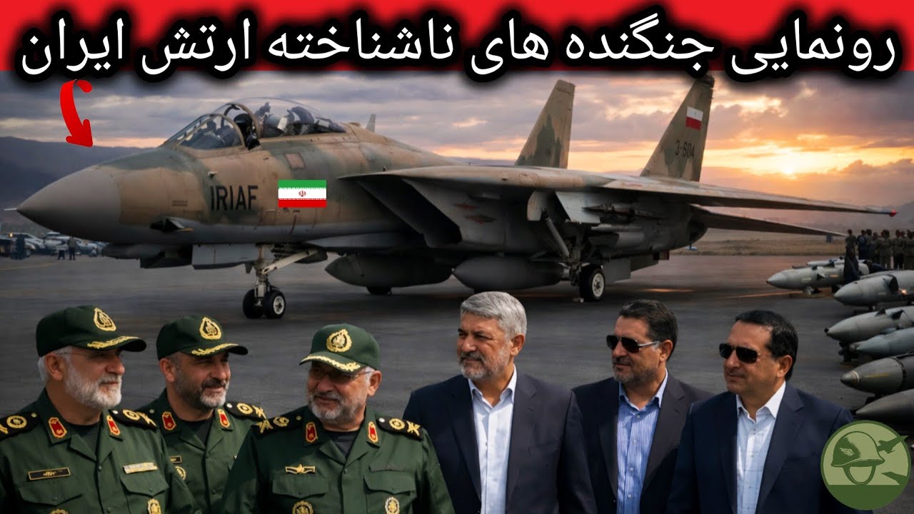 رونمایی از جنگنده های ناشناخته ارتش ایران؛ پروژه هایی که ناگهان ظاهر شدند!