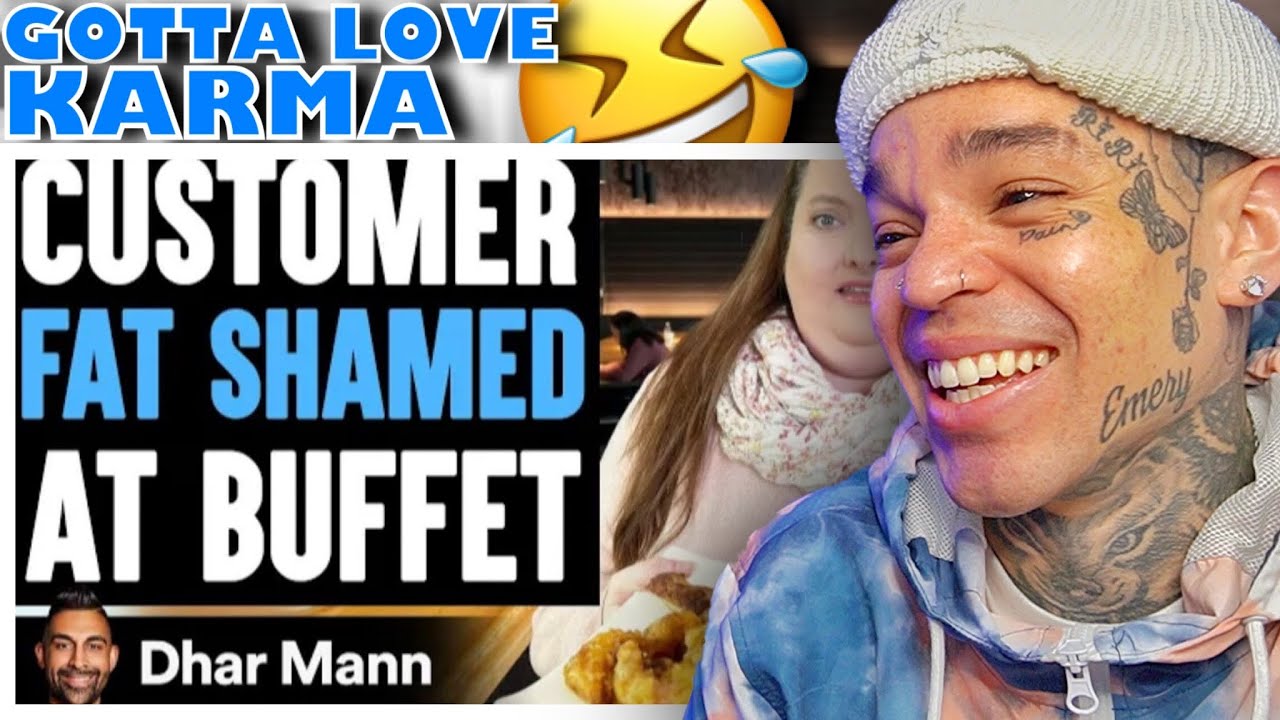 Дхар Манн — Клиент BUFFET СТЕСНЯЕТСЯ ТОЛСТОГО, то, что происходит дальше, шокирует [реакция]