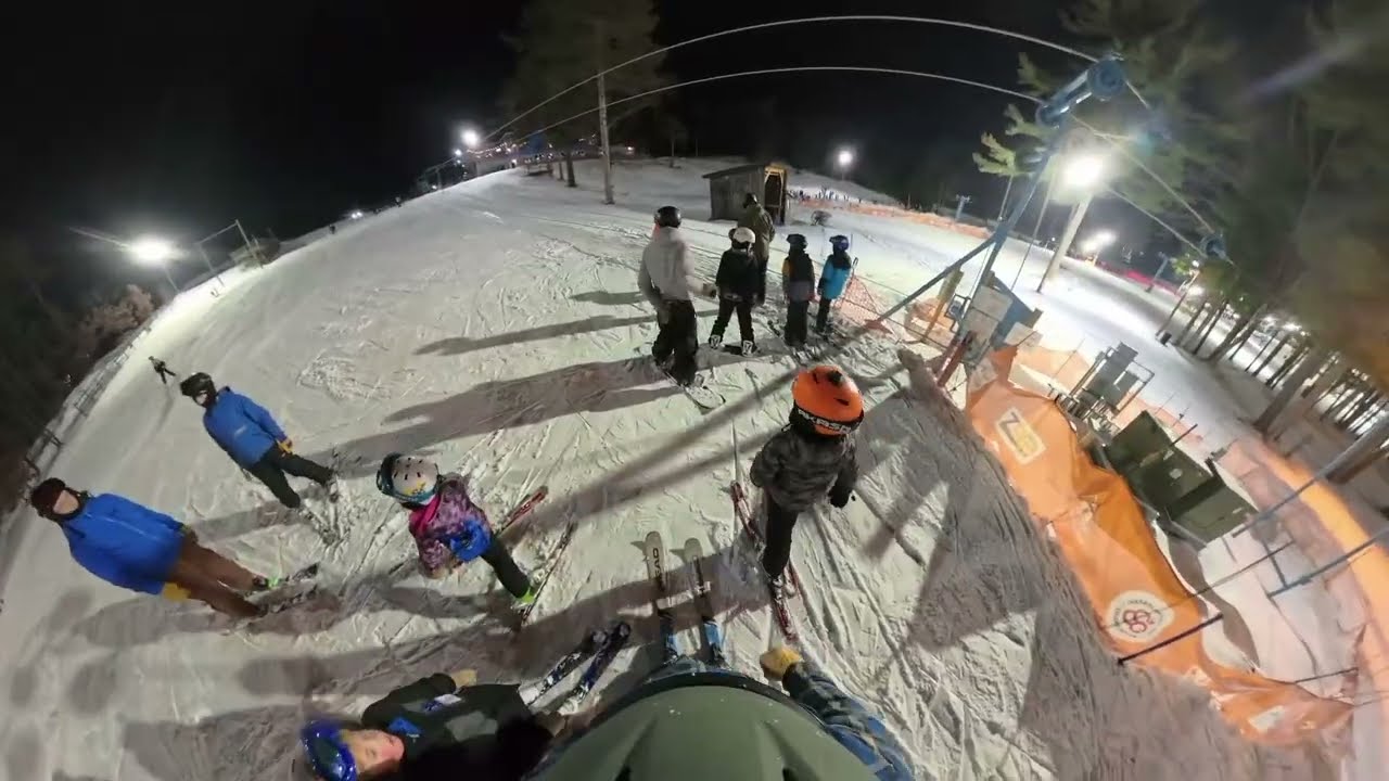 Clark family Mt. Holiday night ski 1-16-26
