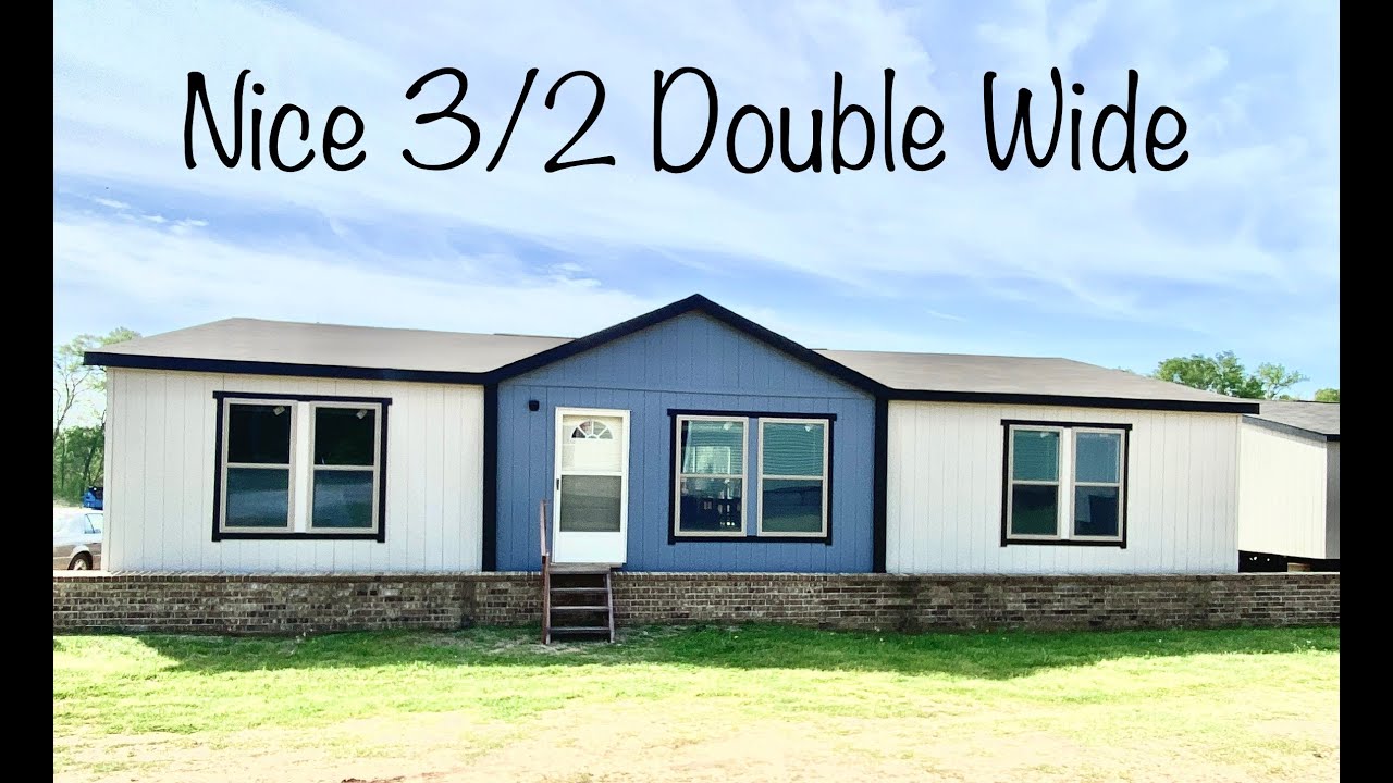 Nice 3/2 Double Wide Mobile Home For Sale in Tyler, Tx.