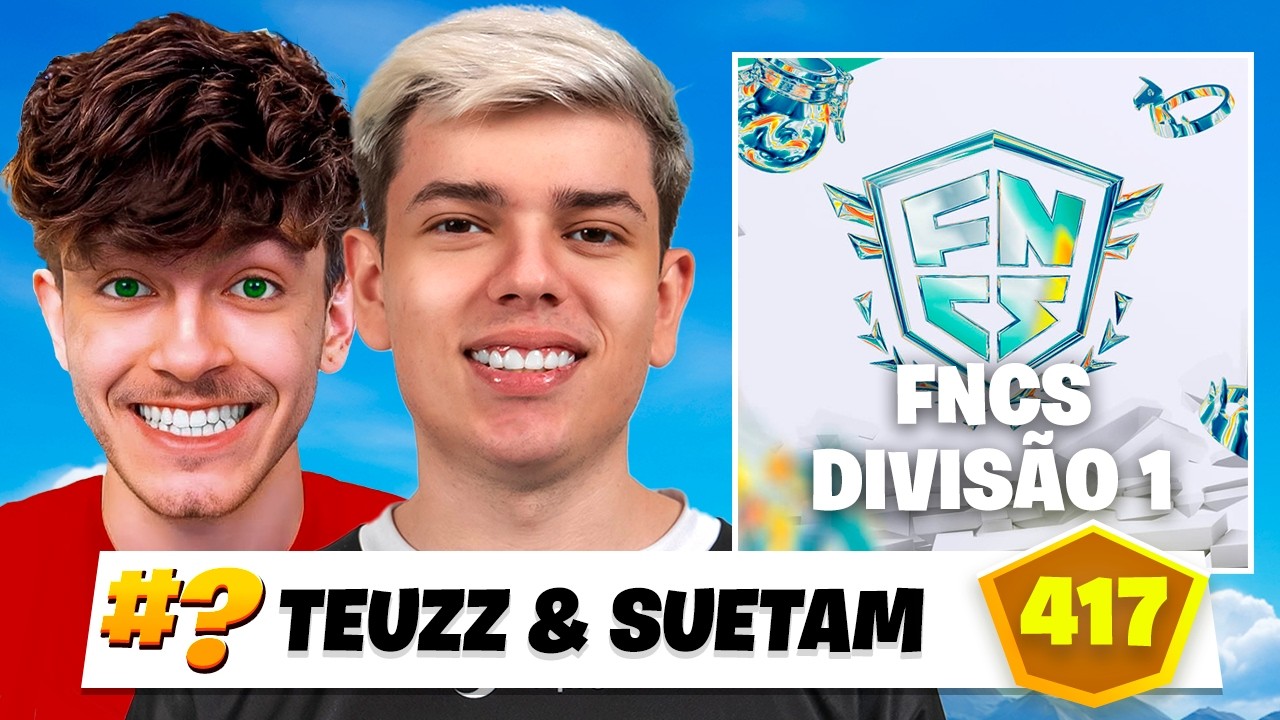 TEUZ E SUETAM ESTÃO NA FINAL DA FNCS!