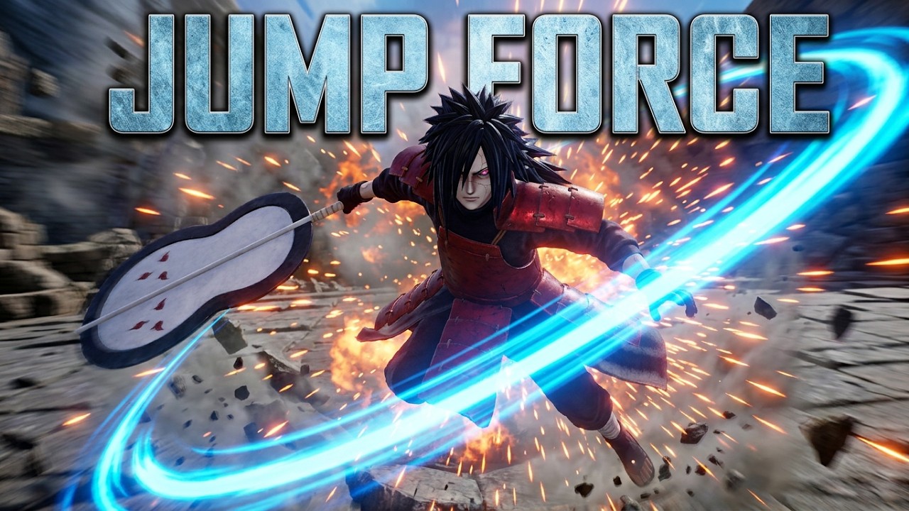 МАДАРА УЧИХА ПРОТИВ САСКЕ И НАРУТО &mdash; JUMP FORCE