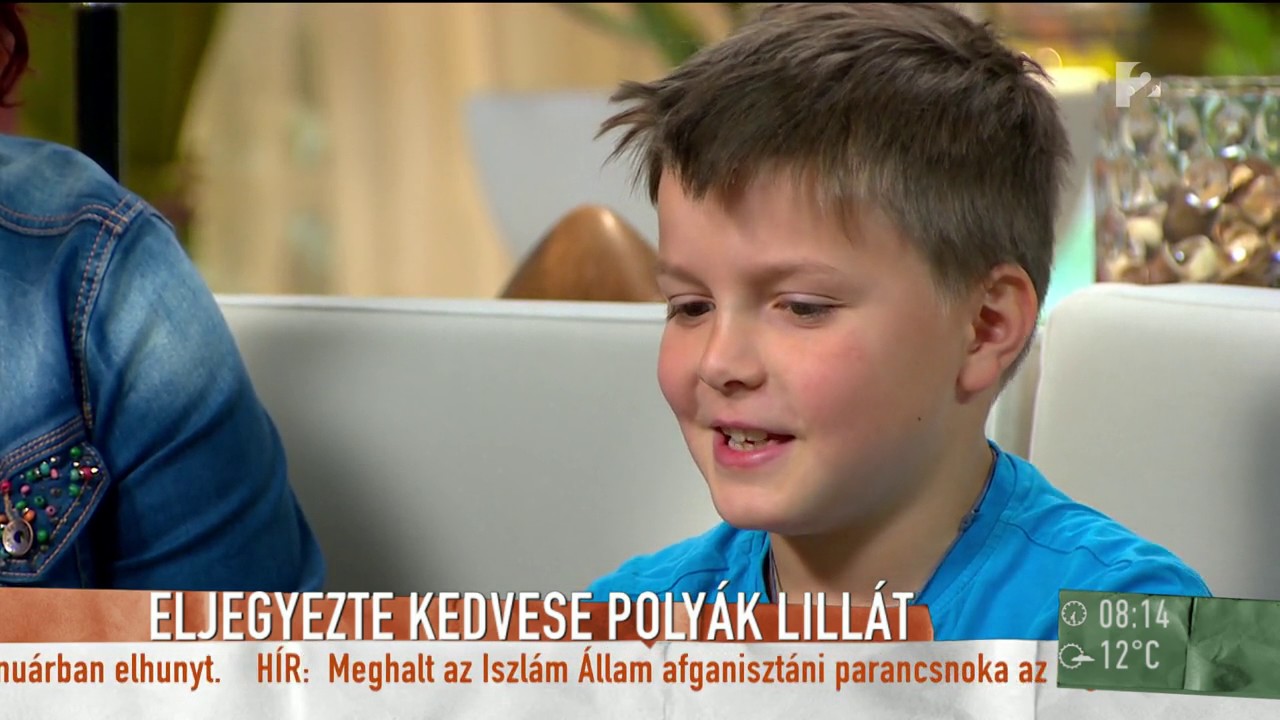Polyák Lilla fiai is közreműködtek az eljegyzés megszervezésében - tv2.hu/mokka
