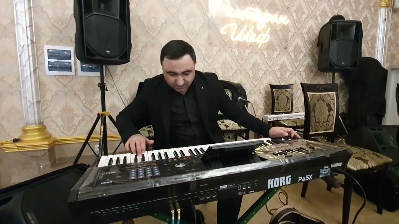 Rafael Tovuzlu sintezator!Solo ifa. Novıy Urengoy şəhərində Restoran ŞHEF.