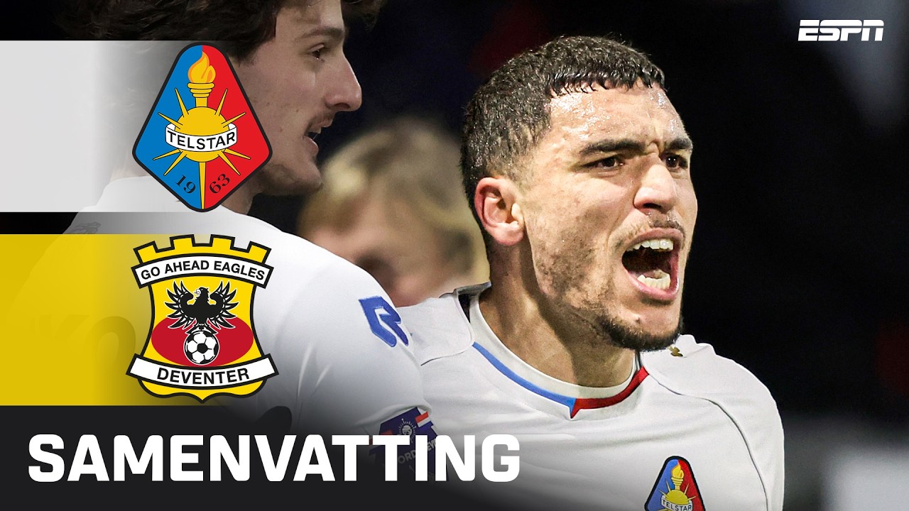 🤸 ACROBATISCHE GOAL SOUFIANE HETLI TEGEN BEKERHOUDER 🏆👀 | Samenvatting Telstar - Go Ahead Eagles