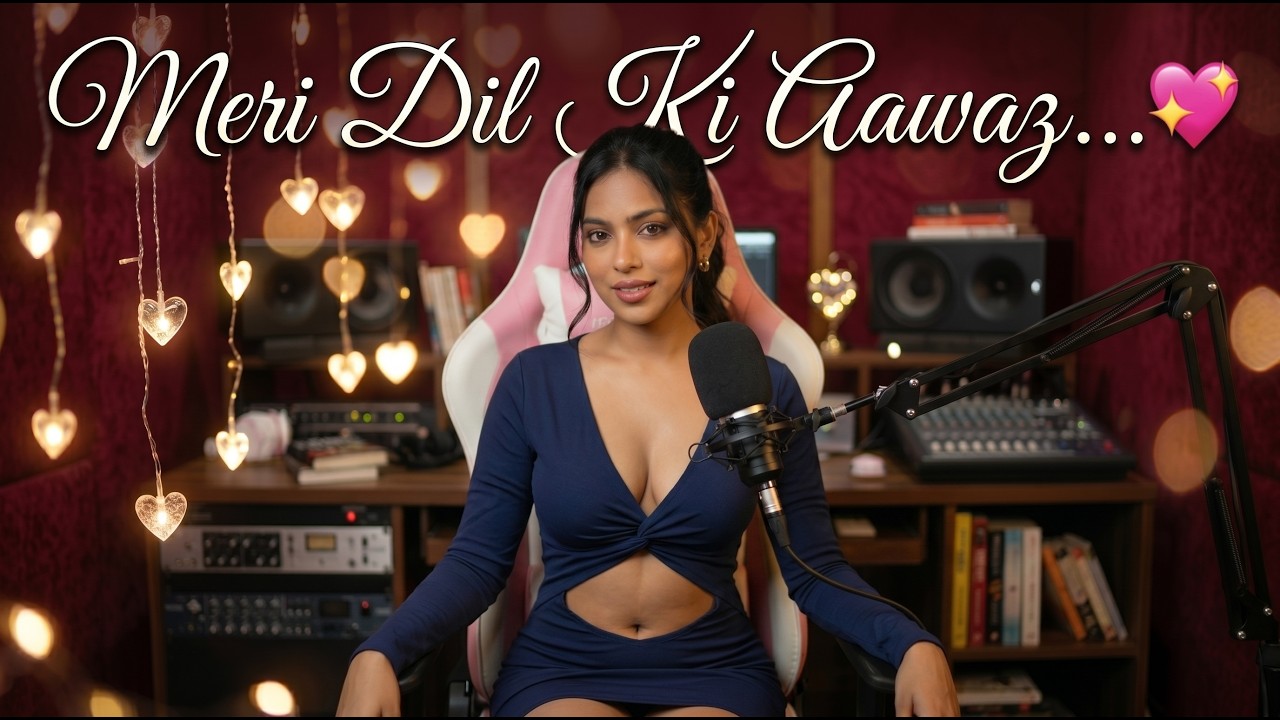 Meri Dil Ki Aawaz... 💖 | Soft Hindi Whisper ASMR | Deep Calm • Emotional Comfort • Night Relaxation