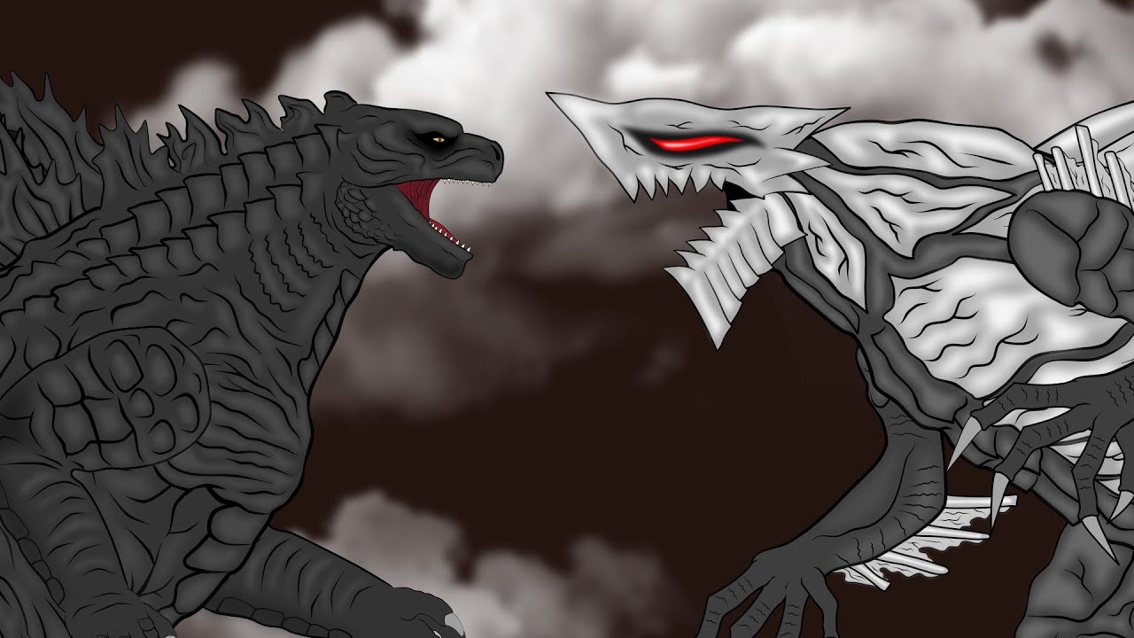 Shark Thorn Godzilla VS Legendary Godzilla - Animation [Full]