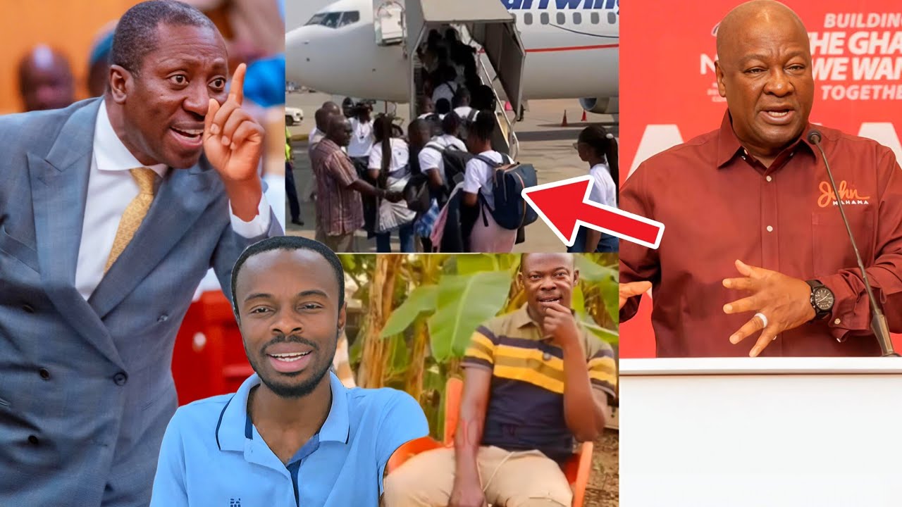 Afenyo Markin cries out as NDC makes progress - 121 Ghanaians fly to Antigua and Barbuda - Aban papa