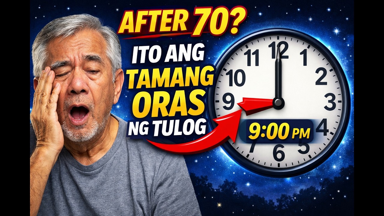 Kung Lampas 70 Ka Na, Ito ang Tamang Oras ng Pagtulog