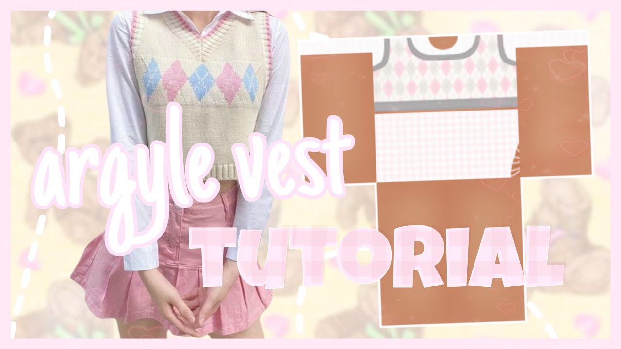 how to make argyle vests on roblox | MEDIBANG TUTORIAL | (learn the basics)