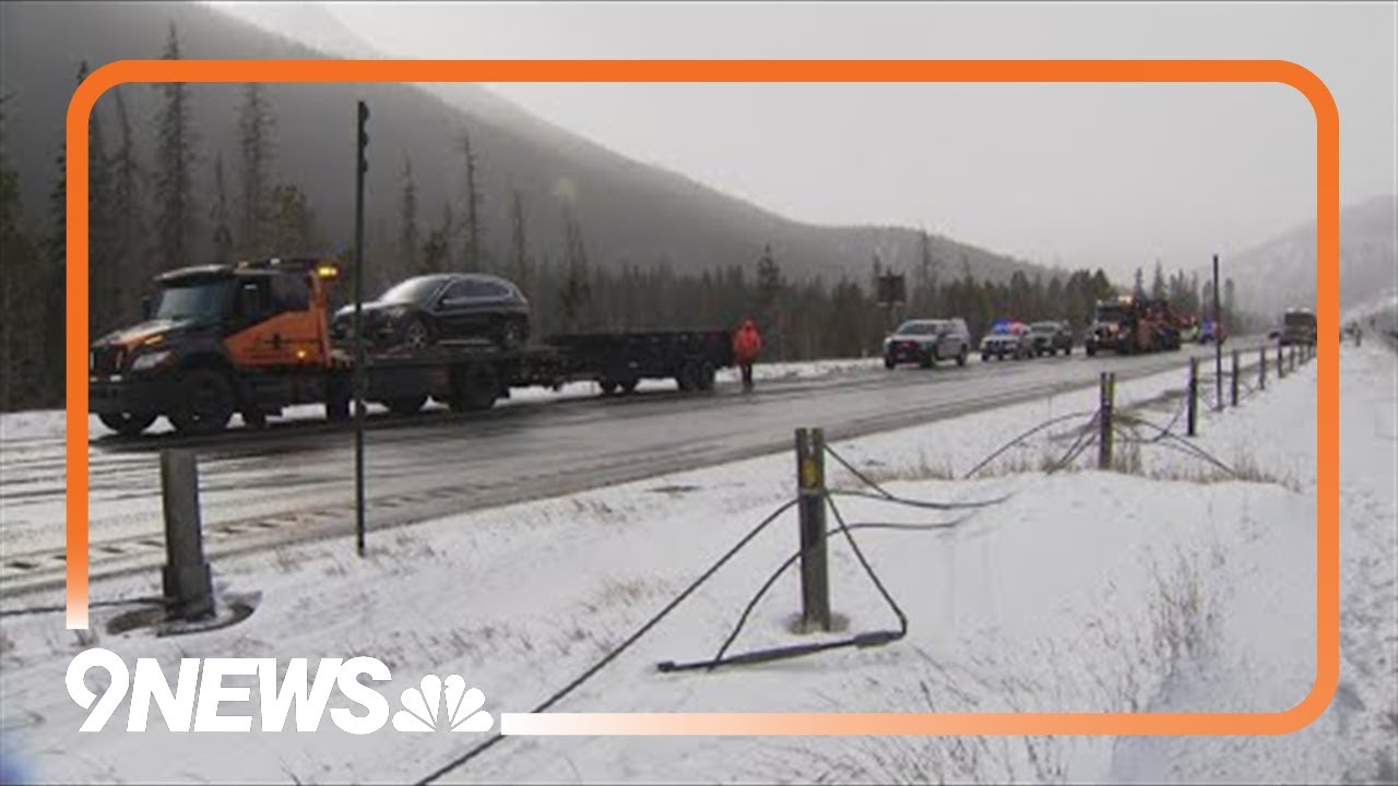 1 killed, 8 injured in crash on I-70 in Clear Creek County
