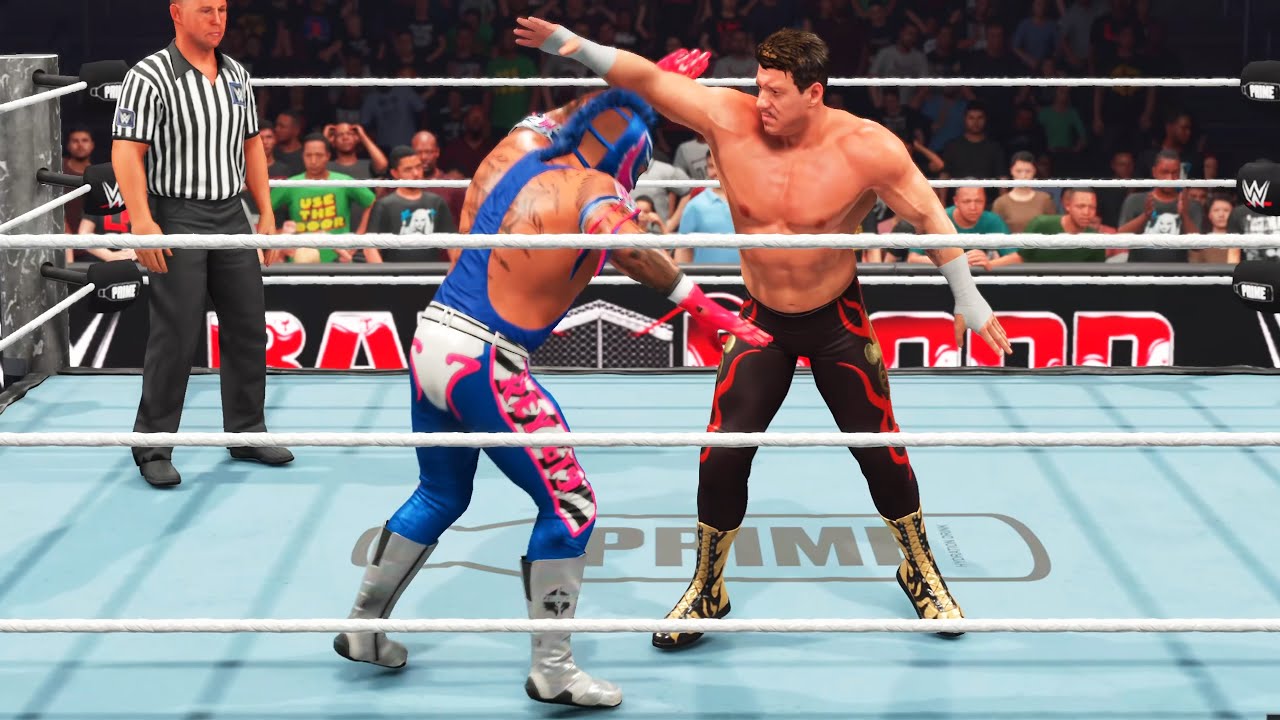 WWE 2K25 - Eddie Guerrero vs Rey Mysterio - Gameplay (PS5 UHD) [4K60FPS]