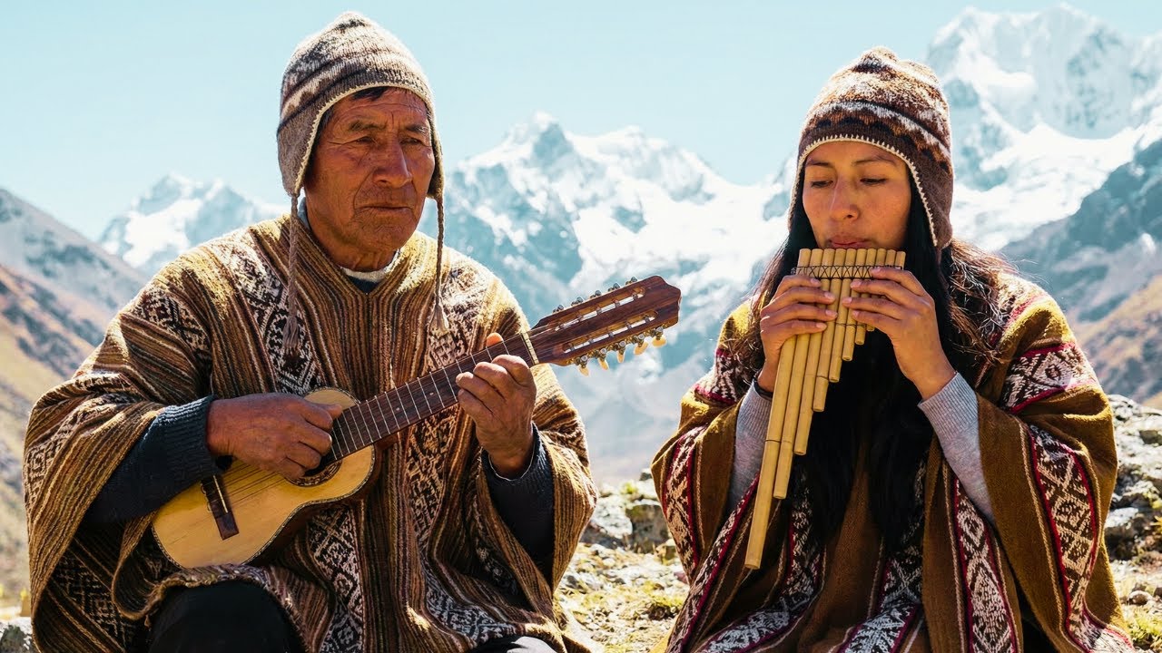 Melodías que calman el corazón y la mente 🌿 la flauta de pan que toca el alma 🌄