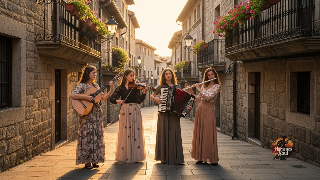 Timeless Flamenco Fusion Ensemble – Live European Instrumental Music for Relaxation