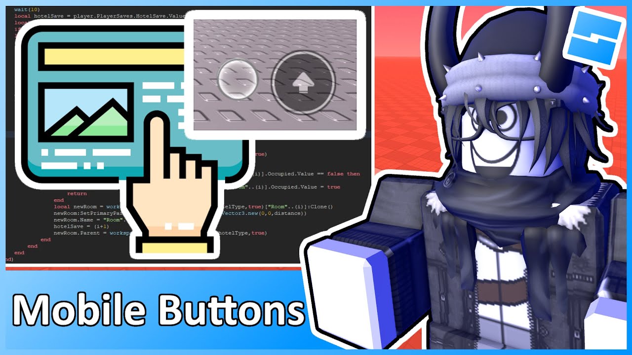 Мобильные кнопки и контекстный ввод (ContextActionService) &mdash; Roblox Advanced Scripting #14