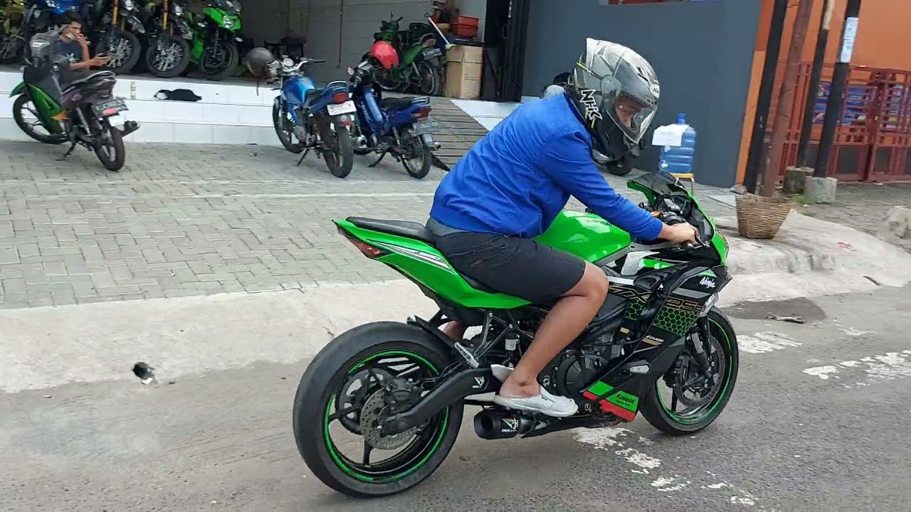 KNALPOT ZX25R GAG ADA TANDINGAN NYA MERDU PARAH SERASA MOTO GP 💥