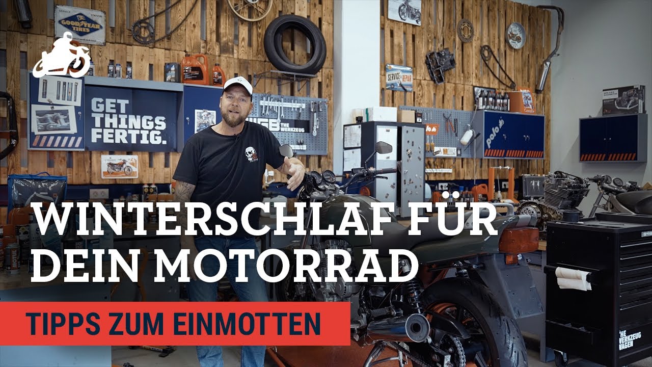 WINTERSCHLAF F&Uuml;R DEIN MOTORRAD &ndash; TIPPS ZUM EINMOTTEN