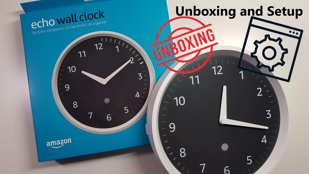 Echo Wall Clock | Amazon Alexa | Unboxing | Setup