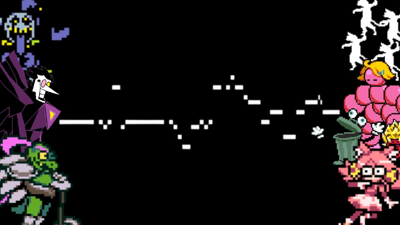All Deltarune Secret Boss Themes but They Sync When the Freedom Motif Plays