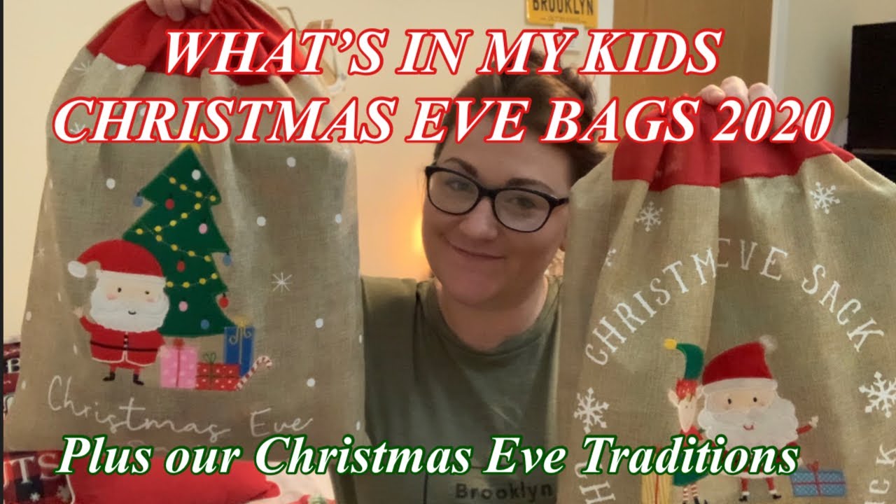 WHAT’S IN MY KIDS CHRISTMAS EVE BAGS 2020 | DECEMBER 1st & OUR TRADITIONS | Collab | Stacy Rebecca