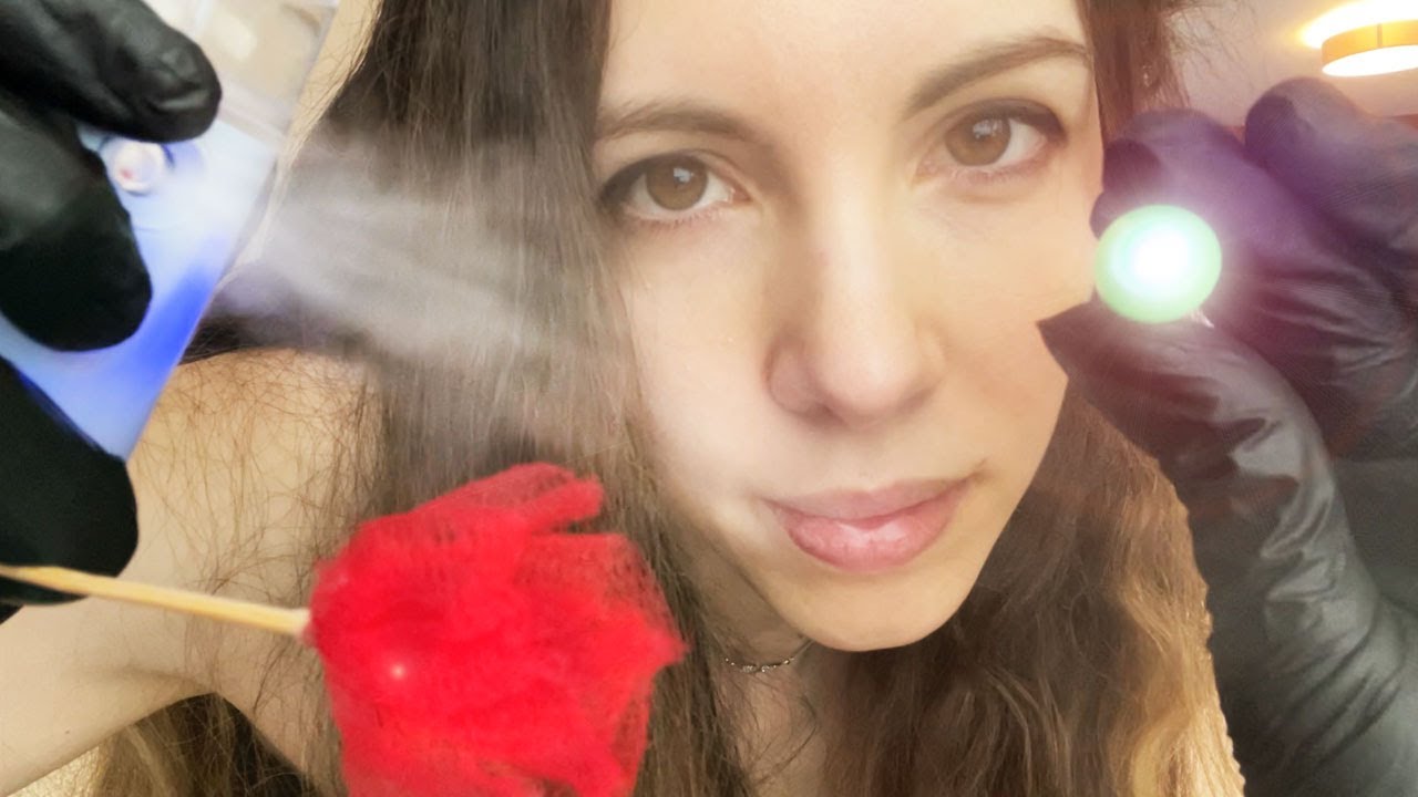 Fast Chaotic ASMR - Getting Something Out Your EYE - Intense, Soft Spoken & Whispering