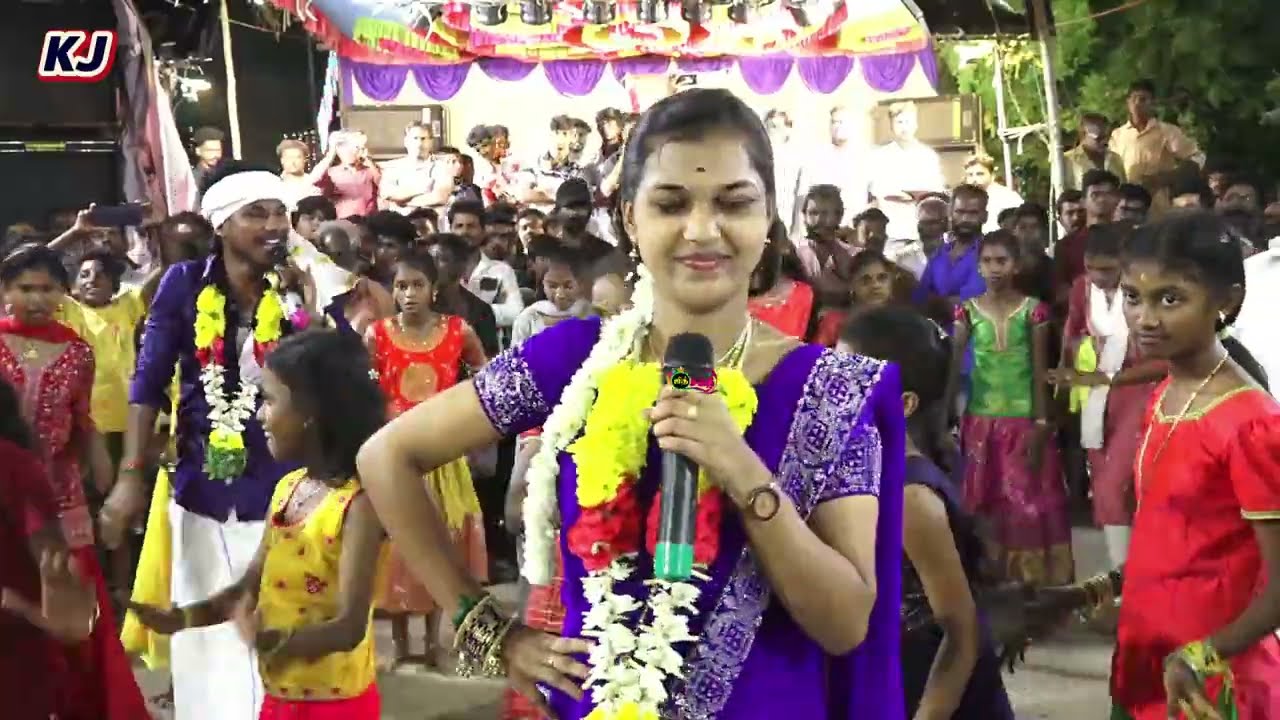💥கும்மியடி பெண்ணே கும்மியடி 👑தூத்துக்குடியை கலக்கிய 💚சத்யா செல்வின் கும்மி பாட்டு #kalajith