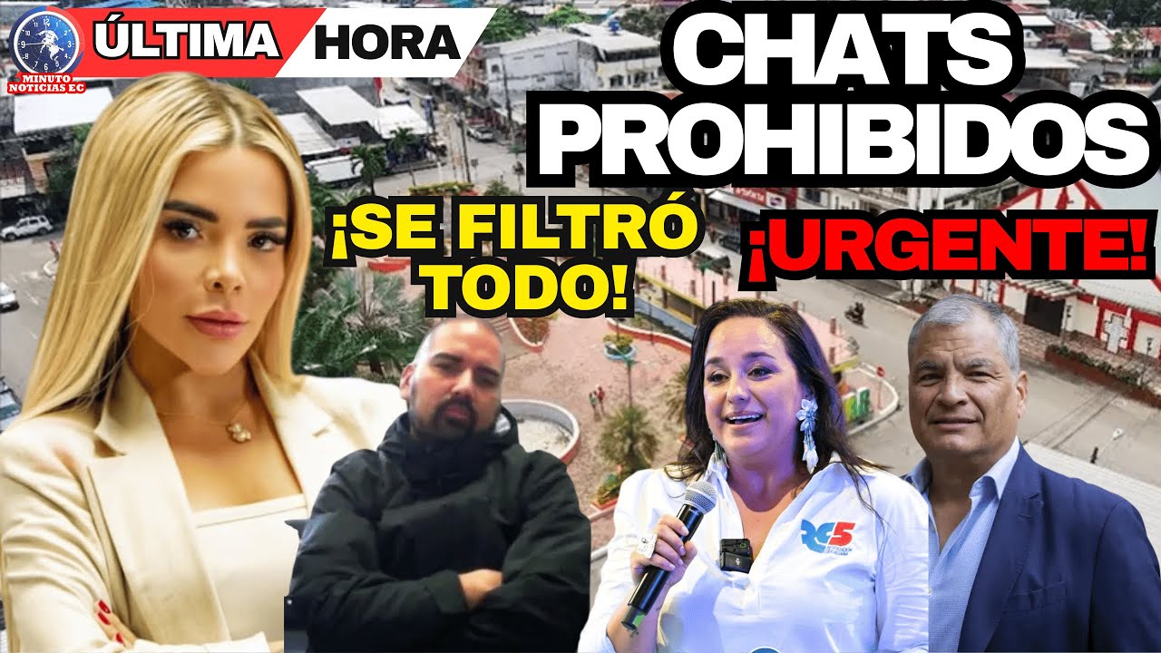 🚨¡ÚLTIMA HORA! ¡EL ESCÁNDALO QUE SACUDE A ECUADOR! Los Chats Prohibidos de Mafer Vargas y Norero