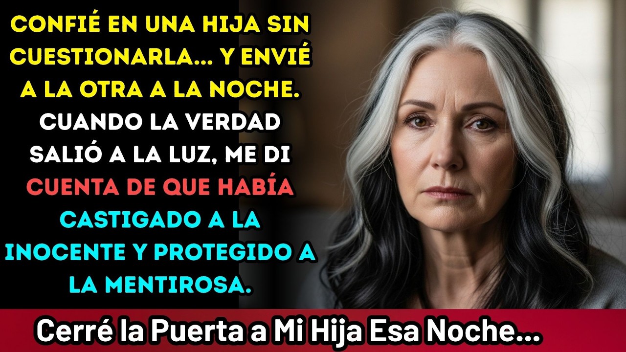 Eché a mi inocente hija de la casa porque creí la mentira de su hermana, hasta que llegó la verdad.