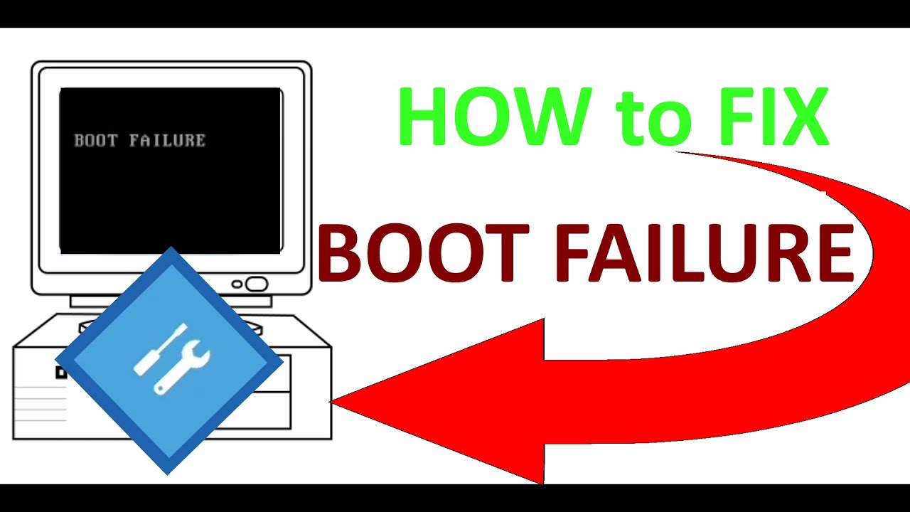 How to fix Boot Failure