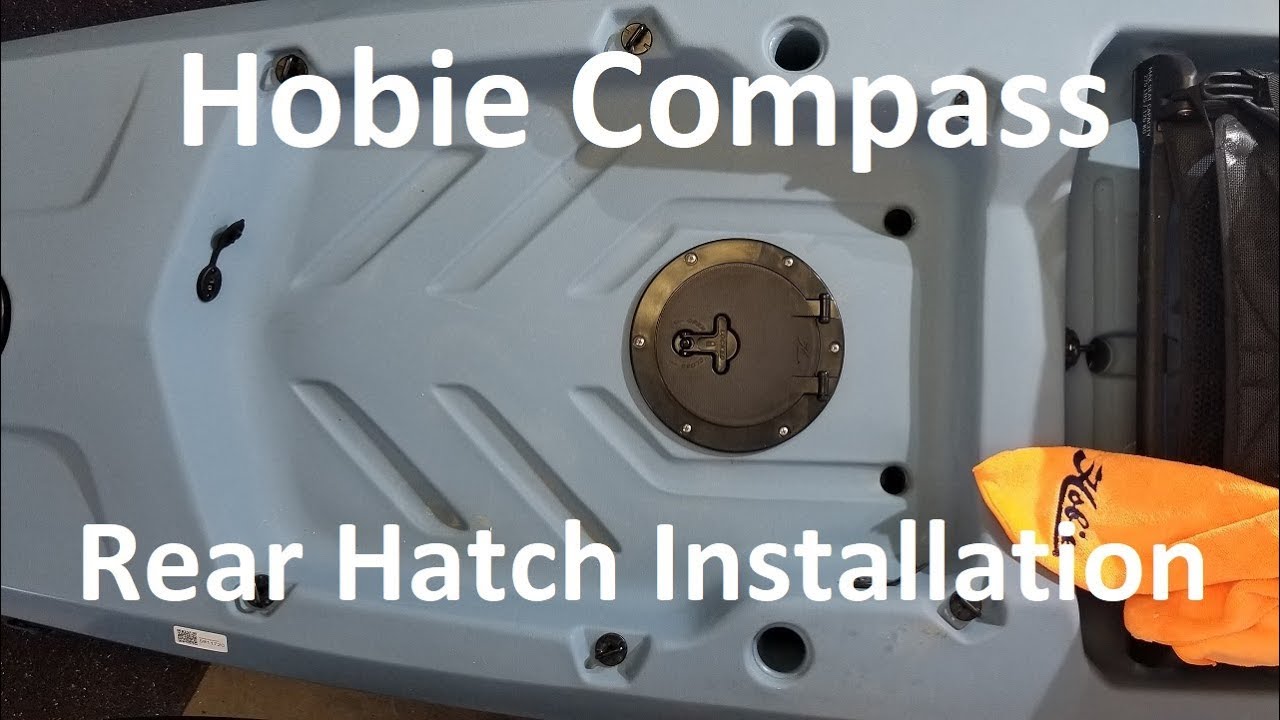 Hobie Compass - rear hatch install