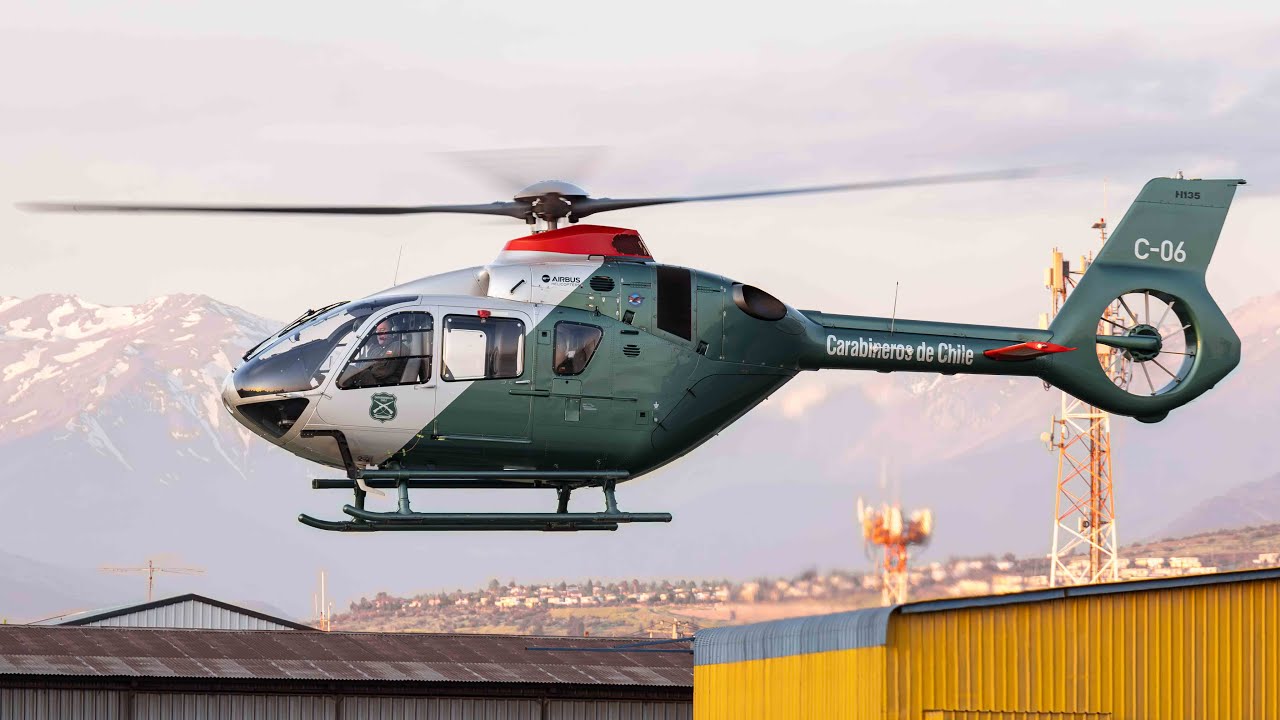 Airbus Helicopters H135 - Eurocopter EC 135P3 " Carabineros de Chile " Taking Off