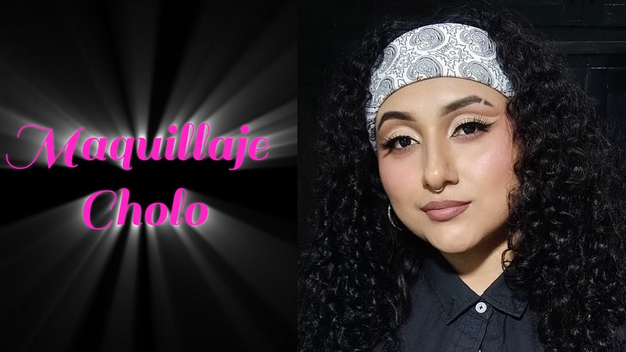 Maquillaje cholo/ acompáñame a ver cómo realize este maquillaje/💖