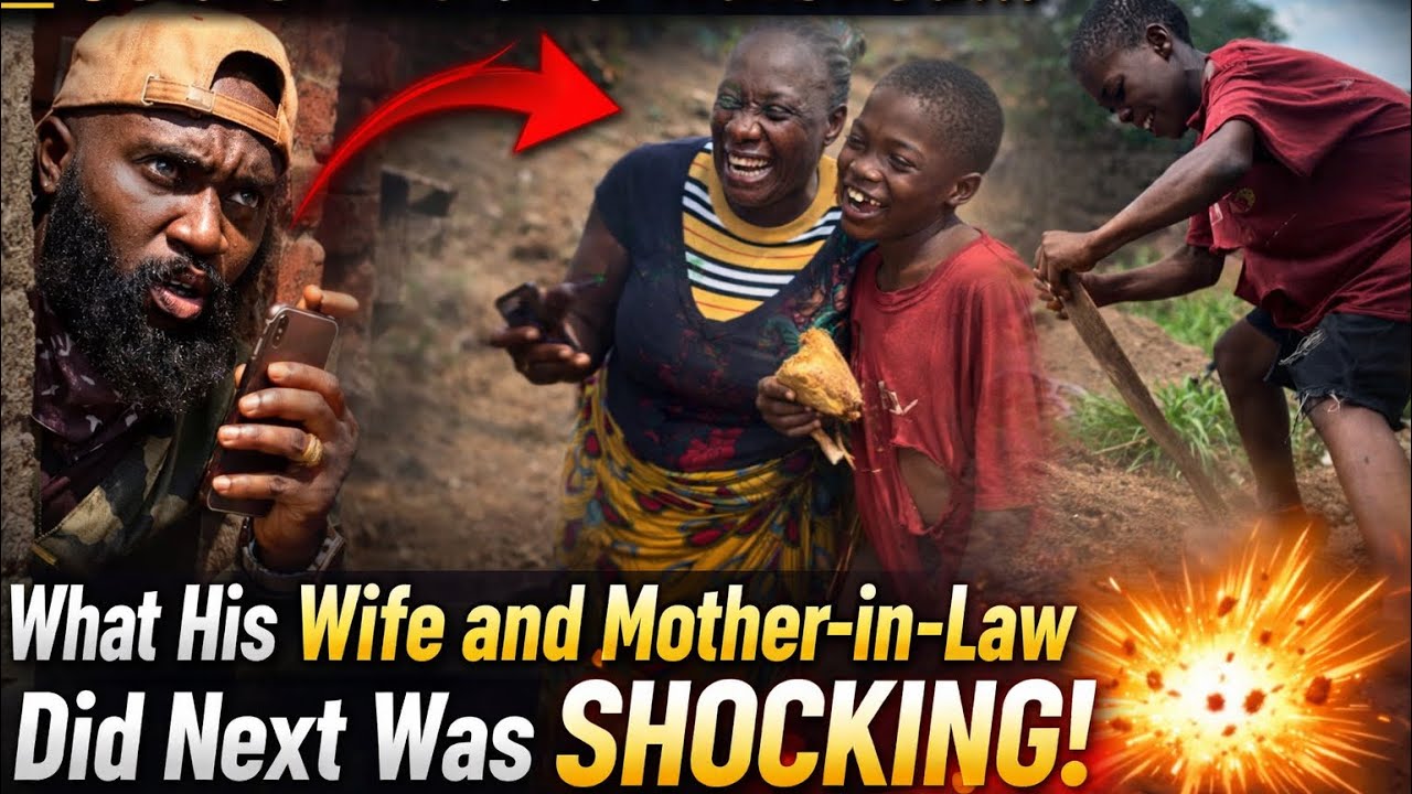 The Soldier Hid and Watched… What His Wife and Mother-in-Law Did Next Was Shocking!