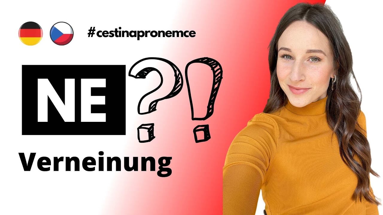 Tschechisch lernen - Verneinung