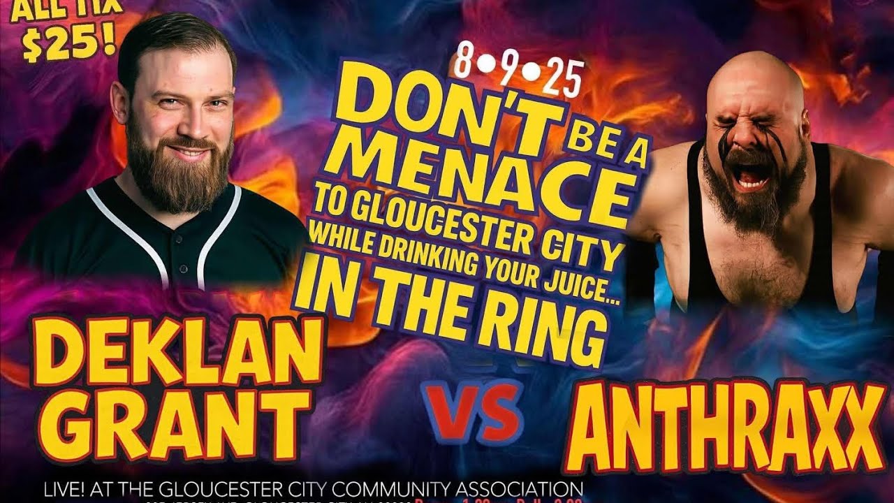 IWA-Vintage (8/9/25) Deklan Grant vs Anthraxx! 