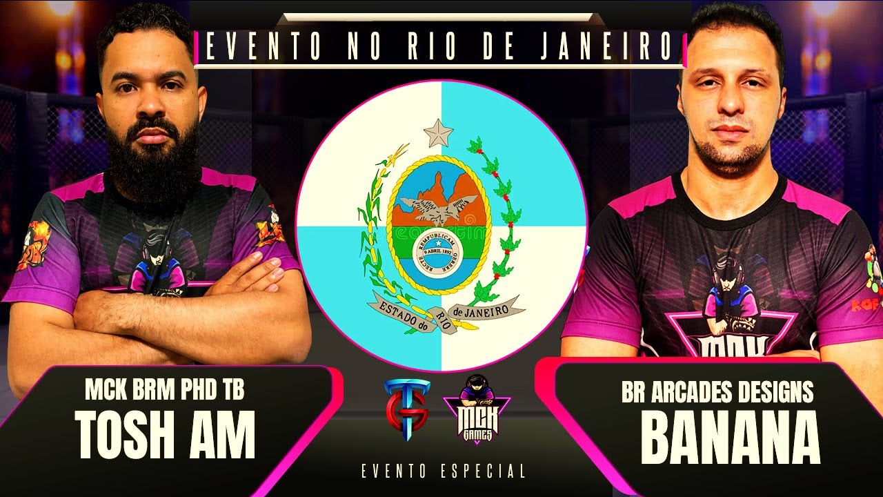 EVENTO RIO DE JANEIRO TOSH AM 🆚 BANANA RJ FT 20🔥OFFLINE🔥TOCA GAMES