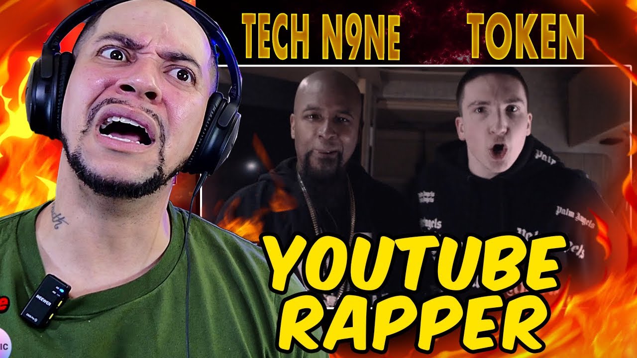 НУ И ЧЁРТ ВОЗЬМИ!!!! Token ft Tech N9ne - YouTube Rapper (РЕАКЦИЯ В ПРЯМОМ ЭФИРЕ)