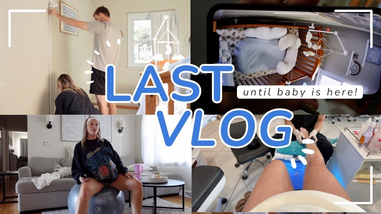 LAST VLOG until baby is here!!! 👶🏼🤰🏼